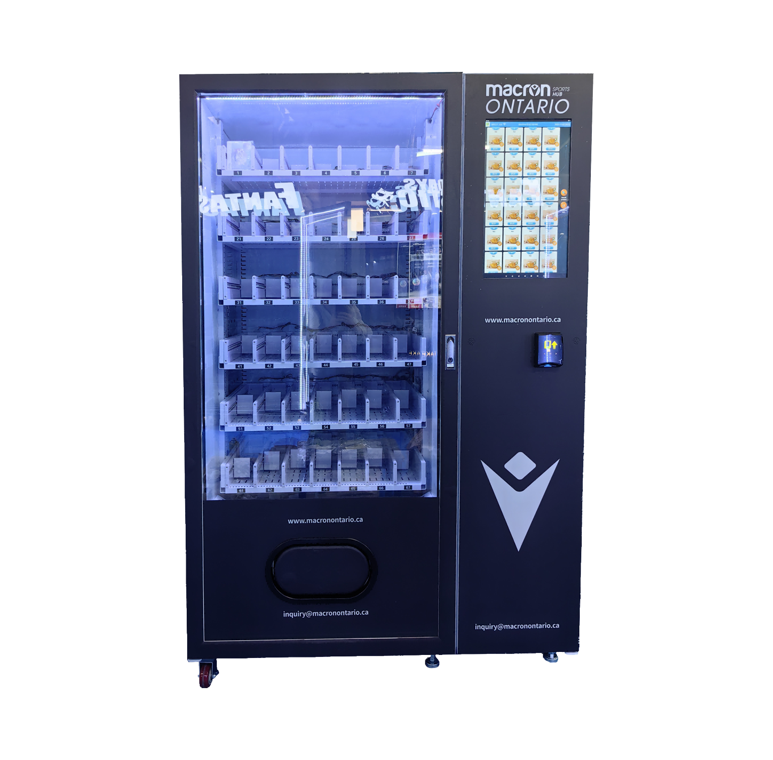 Micron high quality automatic aromatherapy scented candle vending machine with elevator for business