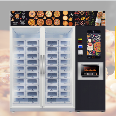 Micron cheap smart vending machine for sale hot food vending machine Pizza with tropical microwave