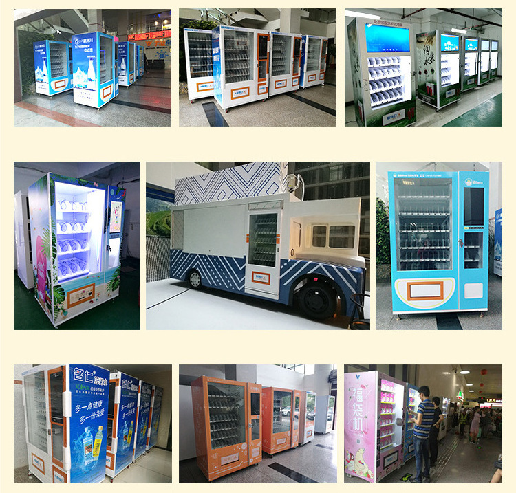 Micron Stationery vending machine for sell pen, book in school with touch screen