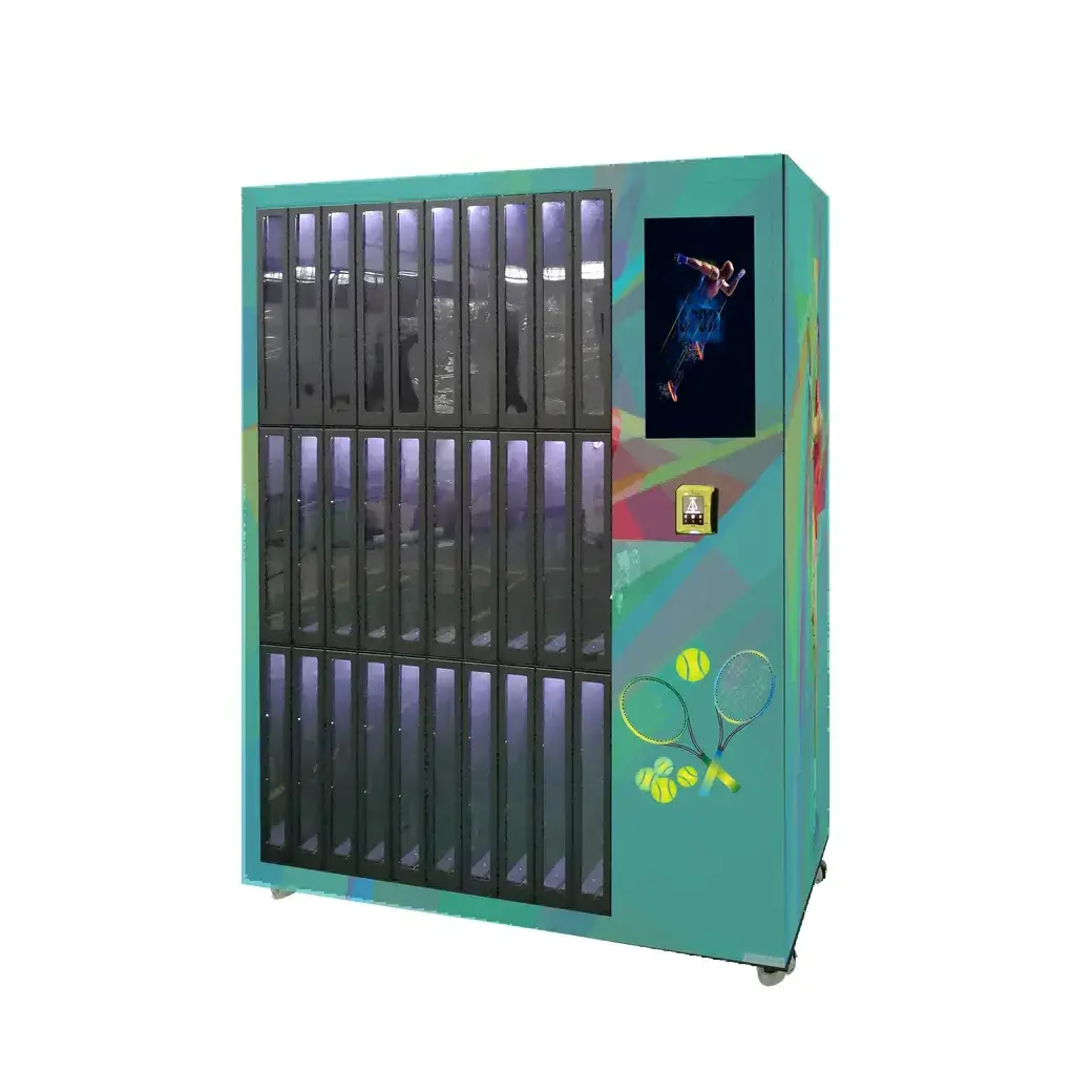 Sport Vending Machine for Padel Rackets Tennis Balls vending machine for Tennis ball rental