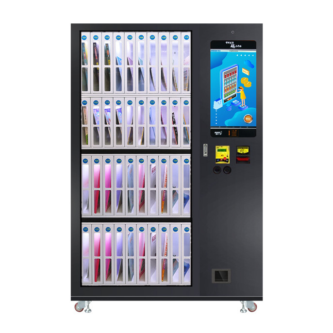 Smart Locker Automatic Self-service Store Touch Screen Book Smart Vending Machines for Sale