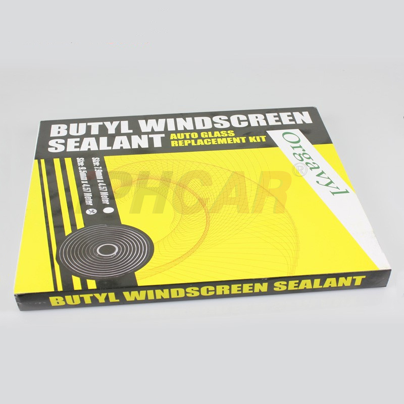 Adhesive sealant butyl tapes headlight Butyl Windscreen sealant Retrofit glue Snake glue for Auto Glass Repalmement Kit