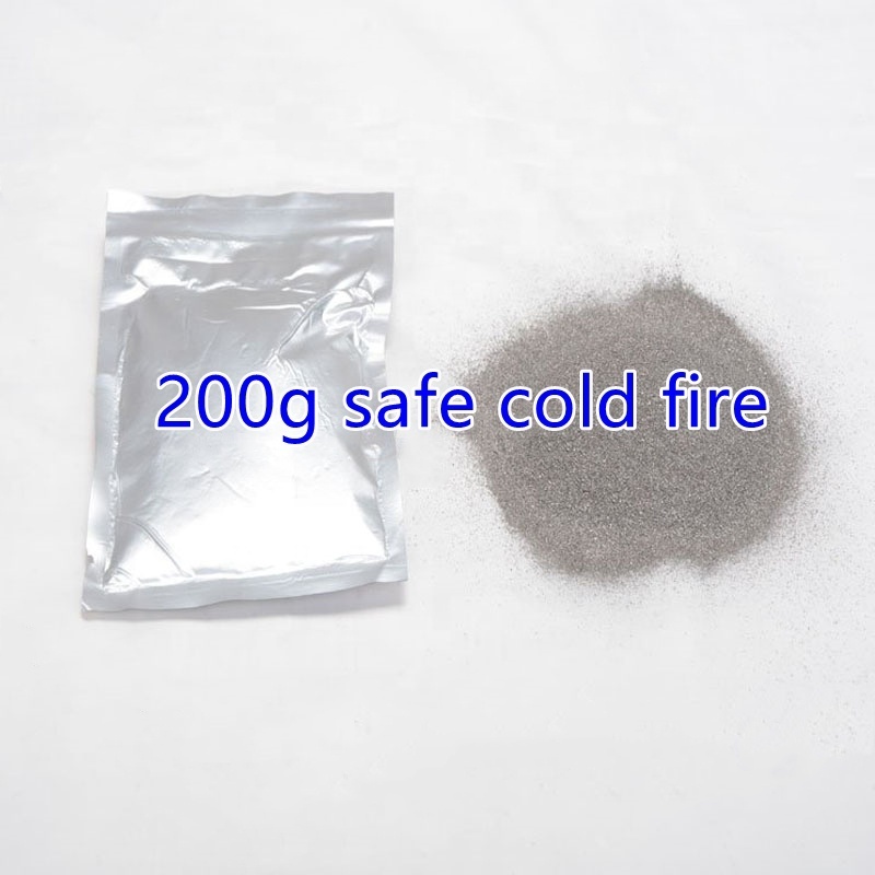 200g Ti Powder For Sparkler Cold Spark Fireworks Composite Titanium Powder For Wedding  Sparkler Machine