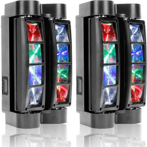 Smart Party Festival Disco Show Wedding Rgb Stage Light Dmx512 Sound Control Mic Rgbw Moving Head Dj Stage Lighting