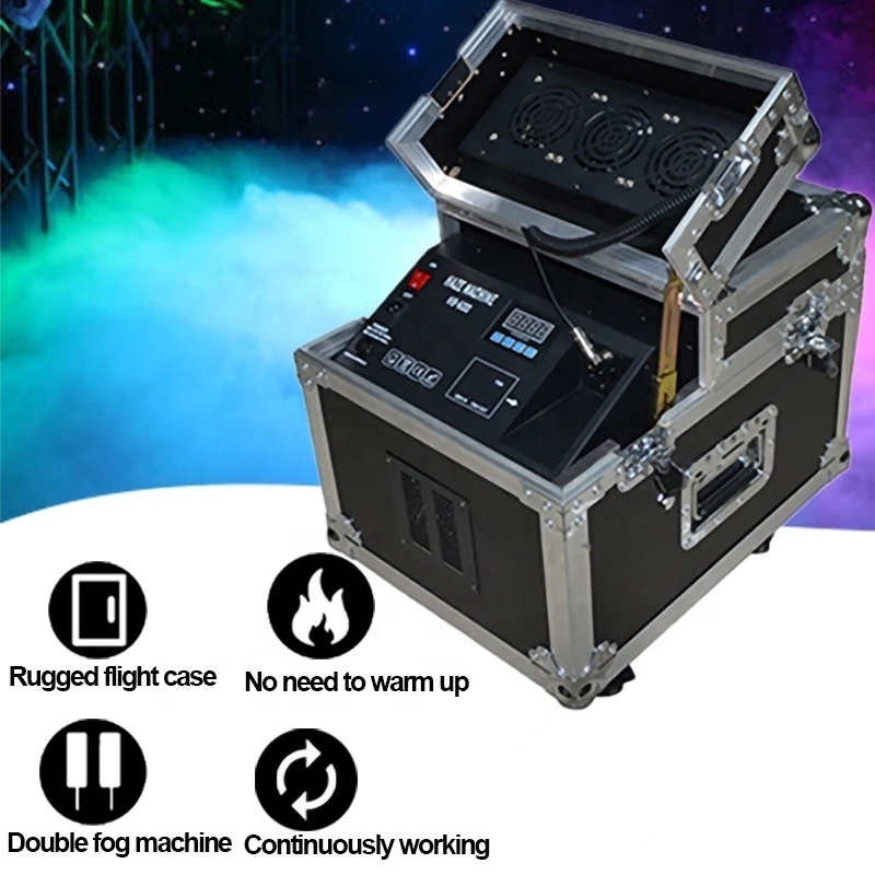 600W Mist Haze Machine with Fog Liquid Water Based Haze Machine Stage Effect 1500W 2000W Low fog Machine