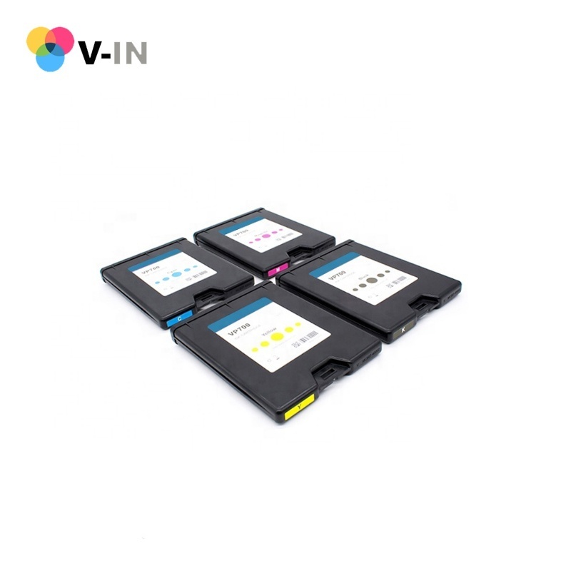 VP-600 Compatible Ink Cartridge with Chip for Memjet VIP Color VP600 High Speed Commercial Color Label Printer Cartridge