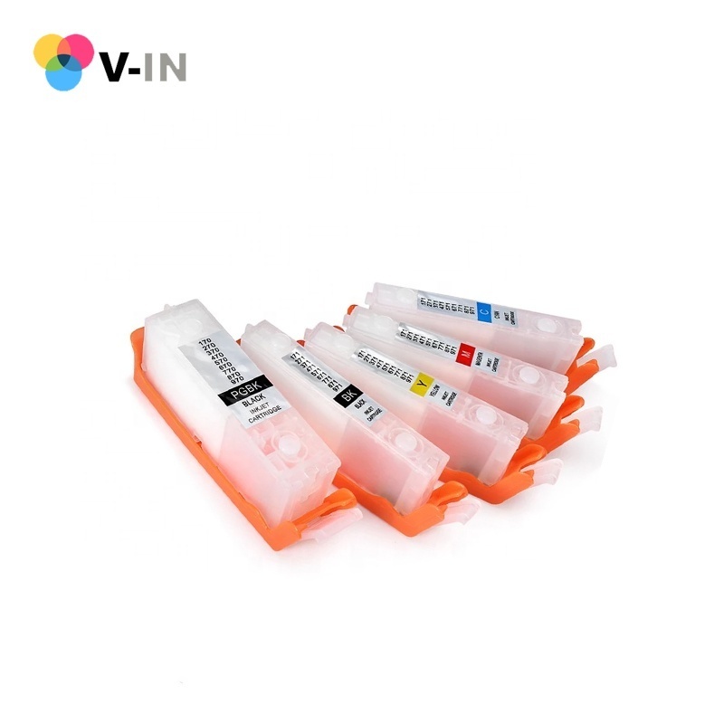 PGI570 CLI571 Empty Refillable Ink Cartridge with ARC Chip for Canon PIXMA MG5750 MG5751 MG5752 MG5753 MG6850 Printer Cartridges