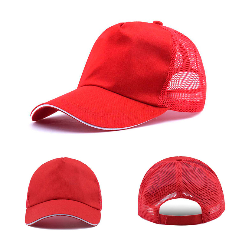 Customized Baseball Caps Truck Cap Mesh hats Adjustable Size Sport Casual Caps