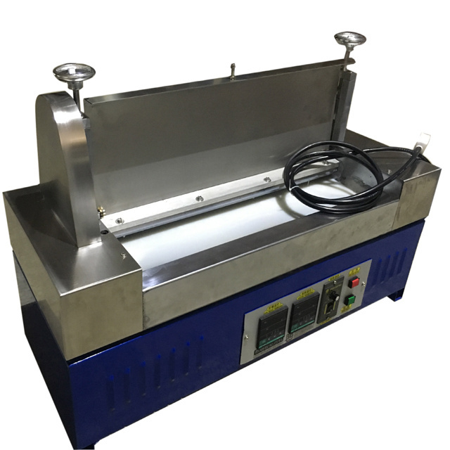 double rollers hot melt glue laminating machine pur glue coating machine coater