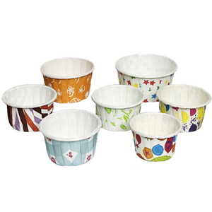 Cake Cups Manufacturer Colorful Design Birthday Party Cake Cup Paper Cupcakes Liners Dessert Muffin Cake Baking Cups