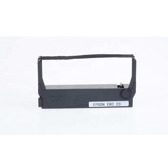 Black printer ribbon cartridge for Epson  ERC23