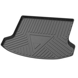 Tray Trunk Car Mat For KIA CARENS FORTE K2 K3 K4 Cachet K5 Cerato Optima Picanto Sorento Cargo Boot Liner Cover Carpet