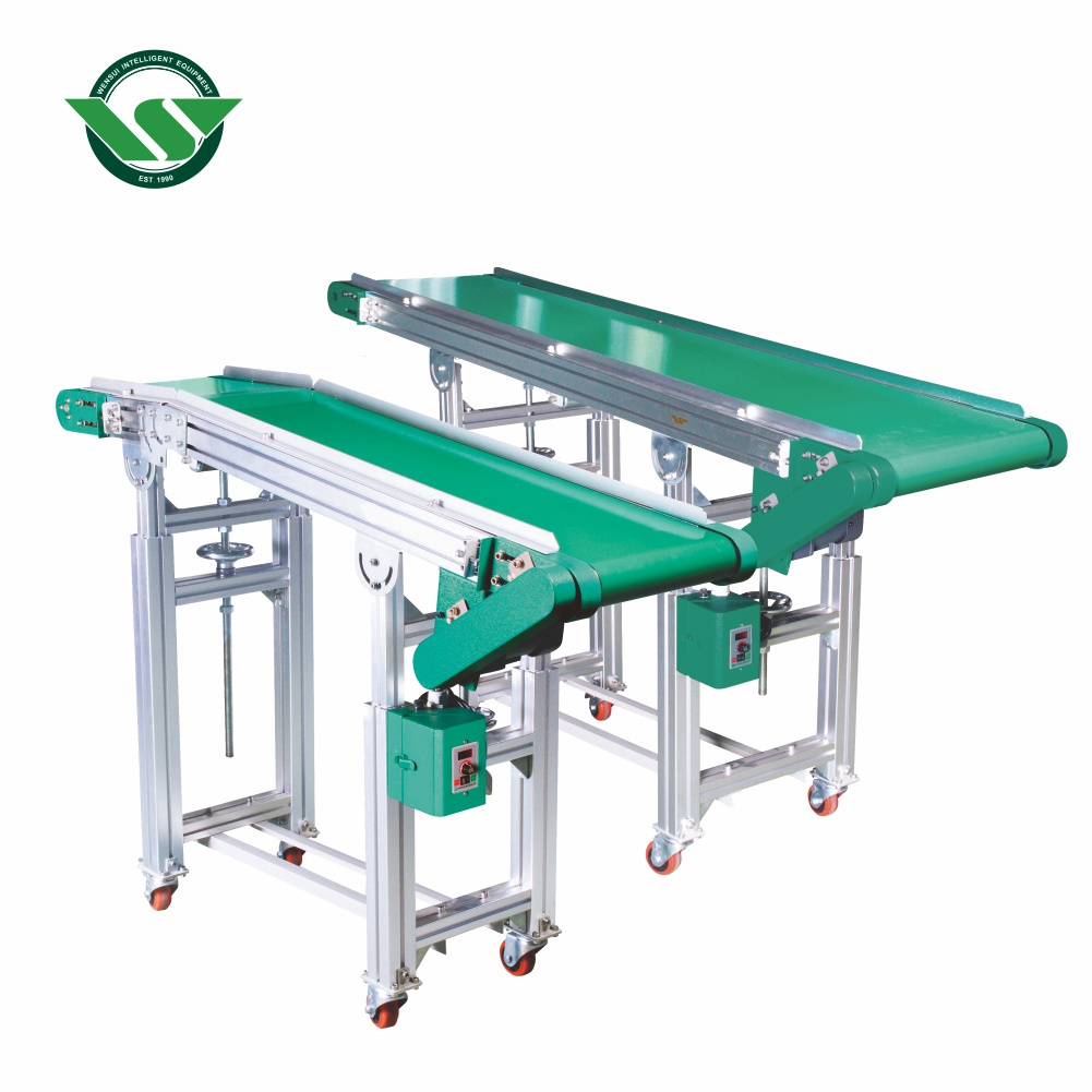 Adjustable Speed Mini Portable Industry Conveyor Belt Machine