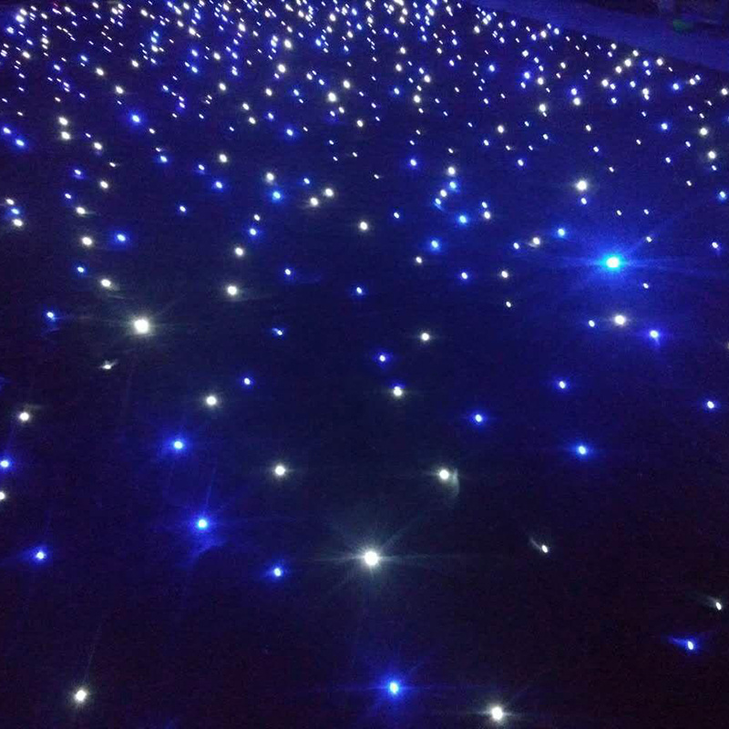 Wedding flashing twinkle star curtain 3x4m 3x6m 3x8m led star light backdrop Ceiling Decoration Light