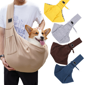 Portable carrying pet boutique dog cat travel bag carriersafe sling folding outdoor breathable crossbody bag