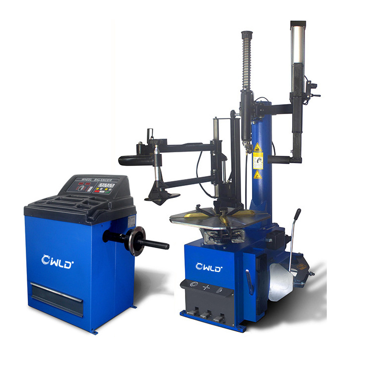 WLD 512PRO WLD30 tire changer and wheel balancing machine combo tire changer machine combo