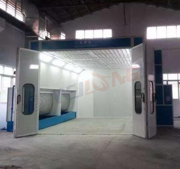 WLD-WS Industrial Water Curtain Furniture Paint Booth/Water Curtain Spray Booth