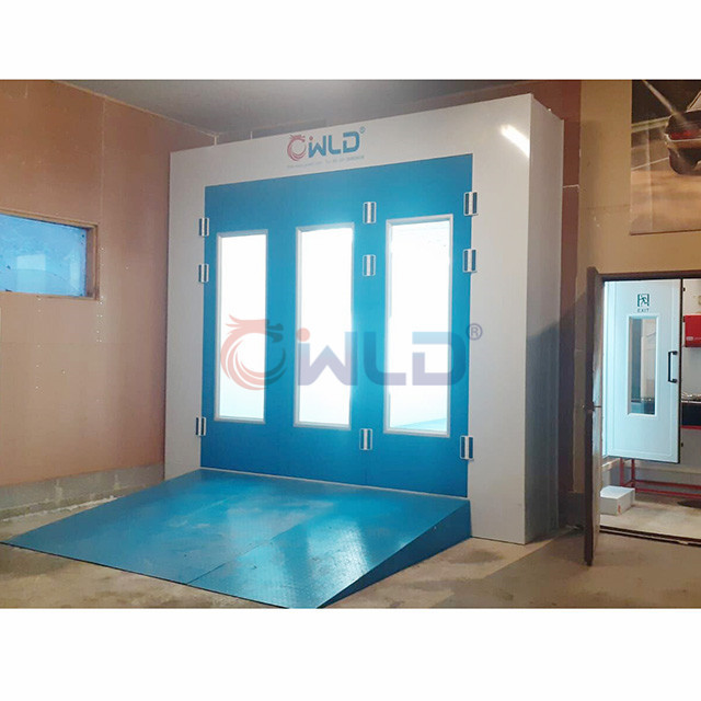 New WLD9000 High Standard Good Down Draft Paint Oven Paint Booth CE for auto shop automotive spray booths