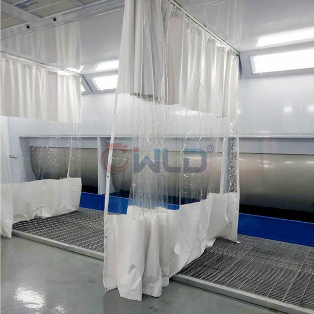 WLD Water Curtain Paint Booth Customer Made paint booth spray booth