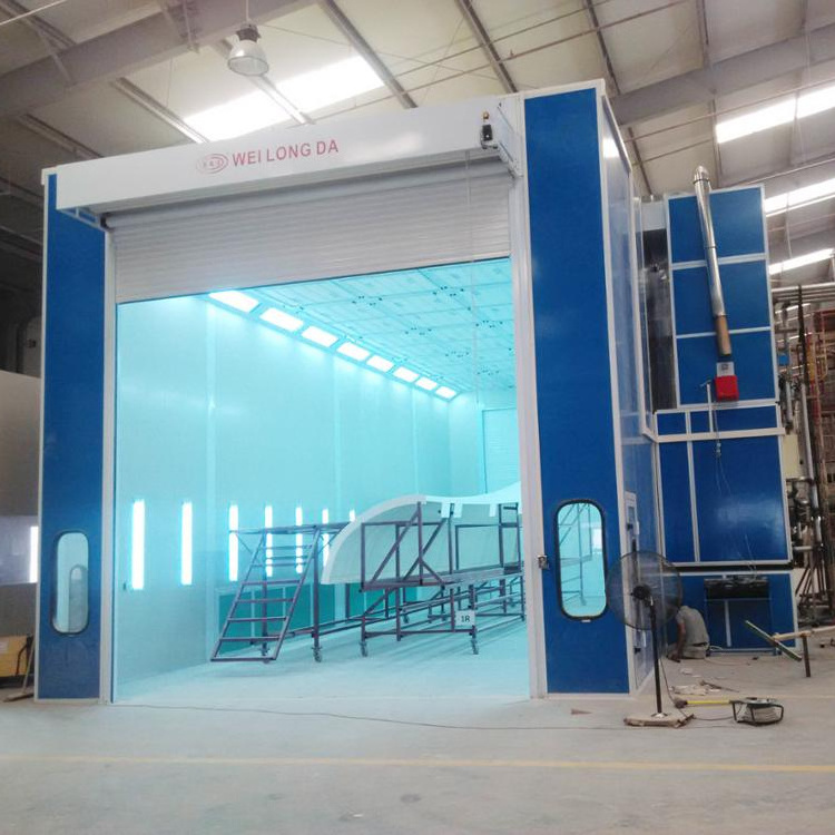 2024  Hot sale industrial bus, truck and furniture Train spray Paint booth