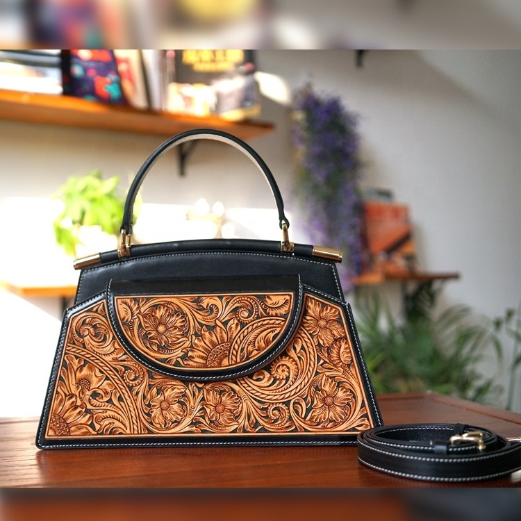 Guangzhou Snail genuine leather handmade fashion luxury bags designer famous brands ladies handbags wholesale low prices