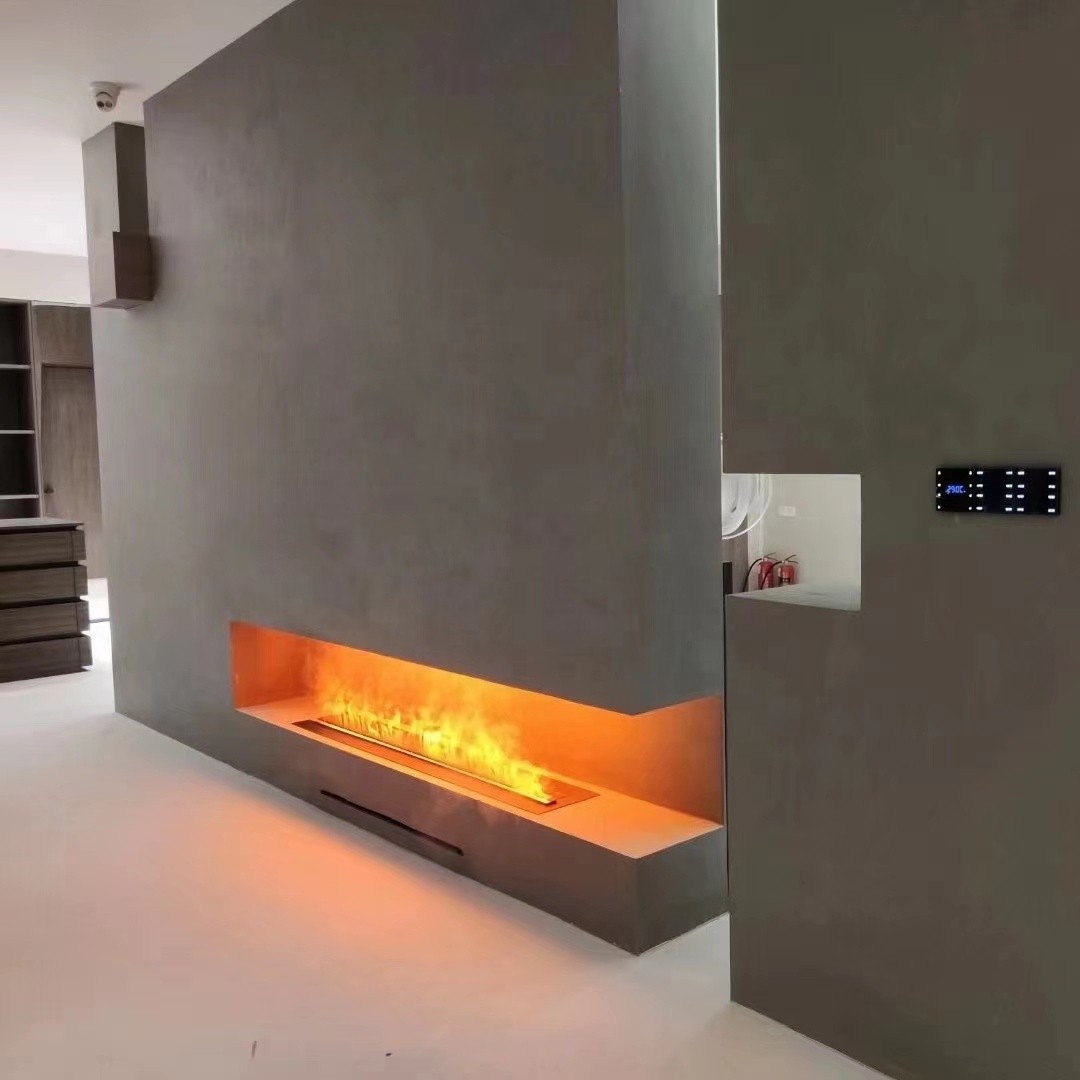 Room decoration fireplace desktop simulation fireplace no heat flame fireplace with humidifier aroma diffuser function