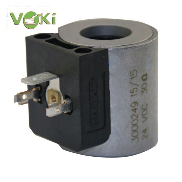 Hot sale Excavator parts A249900001495 solenoid valve core WKM08130C-01-C-N-H Solenoid valve winding