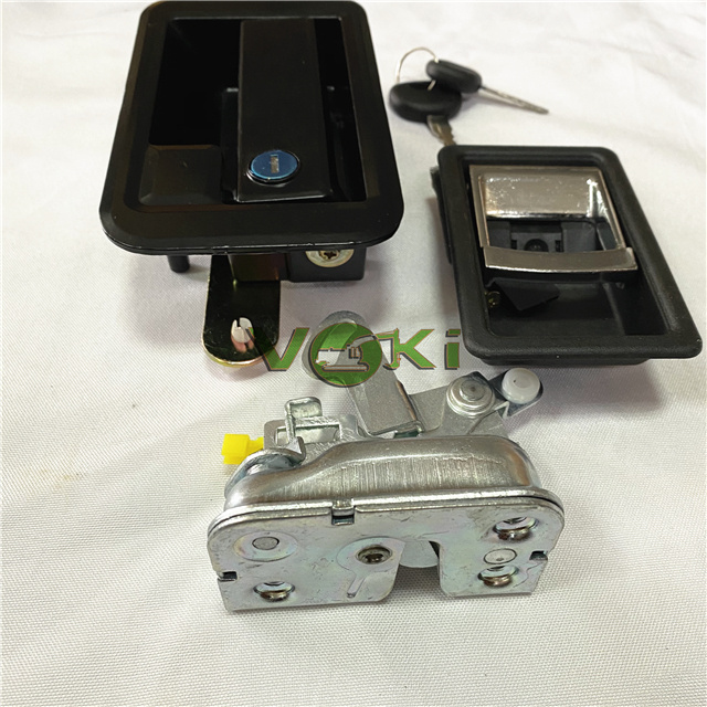 Excavator accessories R225 215 305 150 335-7 cab door lock assembly inner and outer locking block