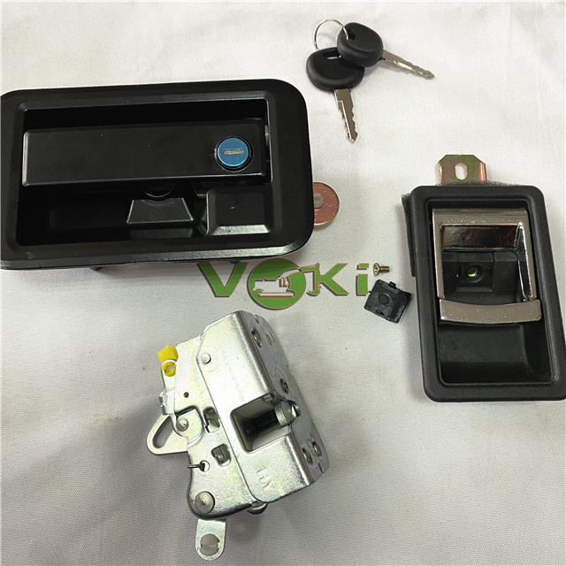 Excavator accessories R225 215 305 150 335-7 cab door lock assembly inner and outer locking block