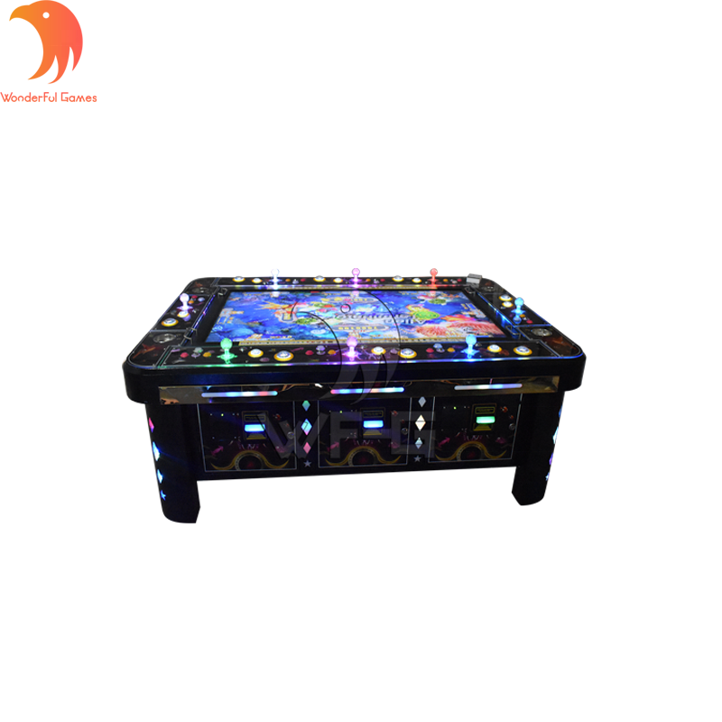 10 seats 55 inch screen arcade video fish shooting game table fish game machine for sale