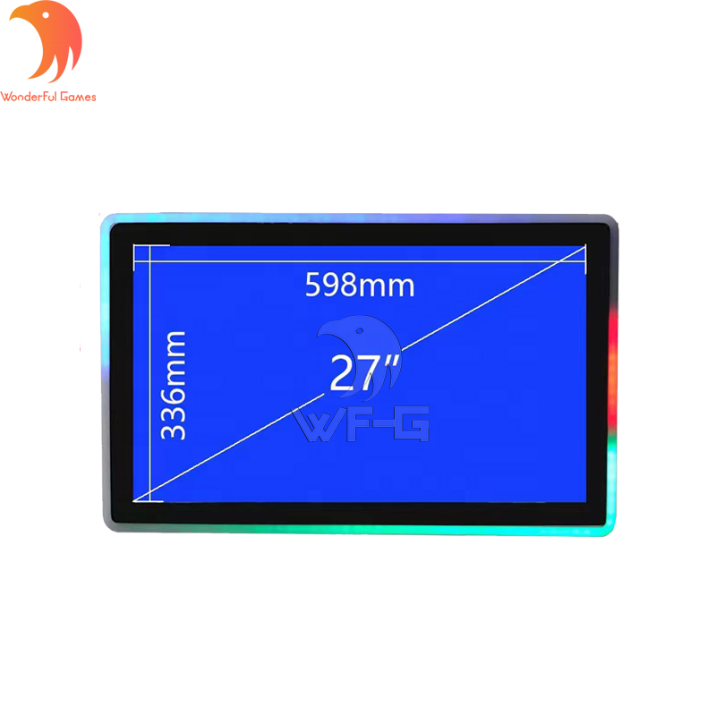 22'' 27'' inch touch screen monitor quality POG/Fusion 4 game machine lcd touch screen led touchscreen monitor