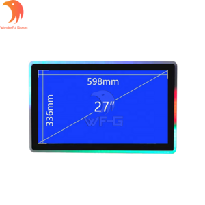 22'' 27'' inch touch screen monitor quality POG/Fusion 4 game machine lcd touch screen led touchscreen monitor