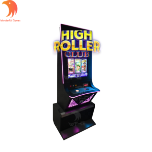 igs game board HIGH ROLLER CLUB  3 in 1 multi game 32'' touch screen skill game machine