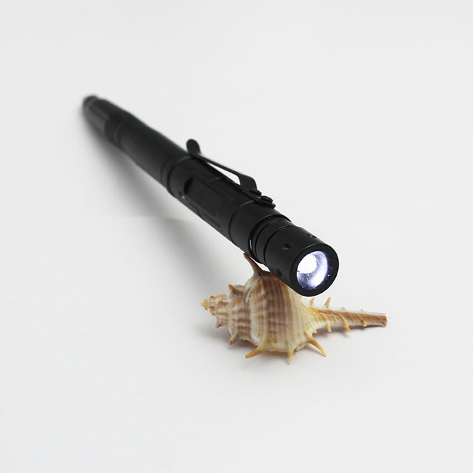 logo engraved survival tactical pen multi self defense tool with LED light