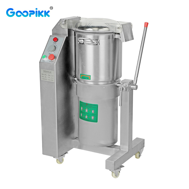 GOOPIKK Commercial 18L Multifunction Meat Bowl Cutter Mixer 3000w Food Processor Stainless Steel Meat Grinder