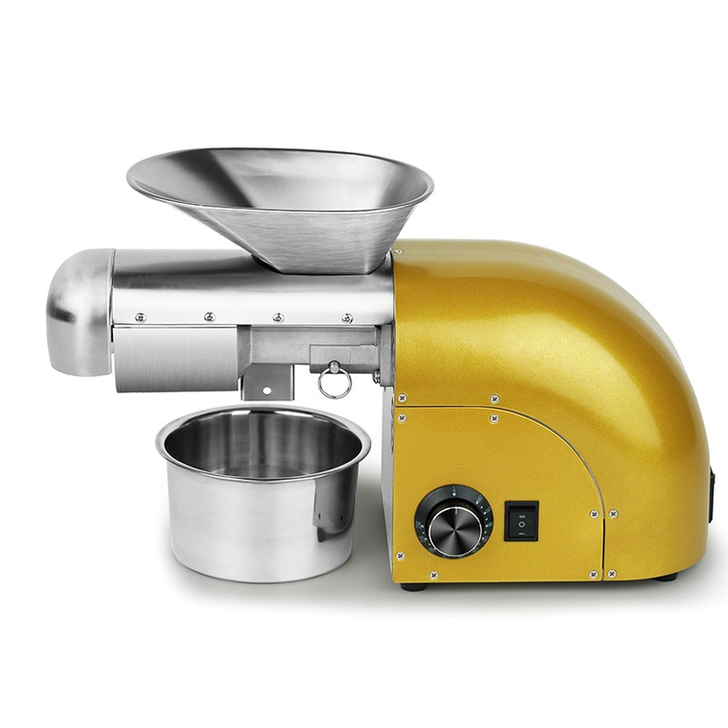 Factory hot sale home use small automatic cold oil filter oil seeds olive mini oil press machine