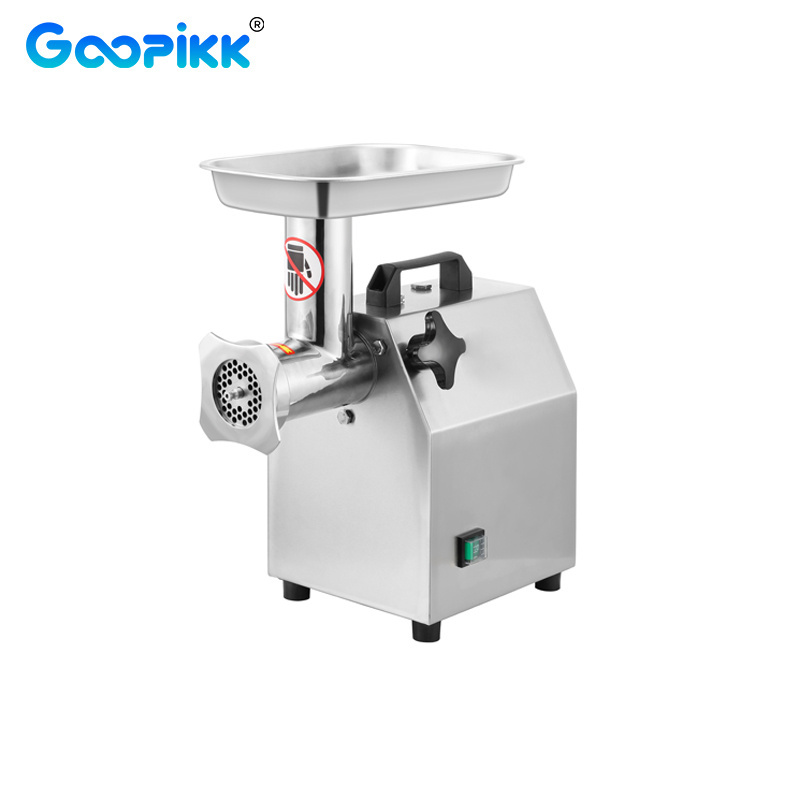 GOOPIKK Electric Home Kitchen Meat Grinder 370W 750W 1100W Sausage Stuffer Stainless Commercial Meat Mincer For Burger Meat