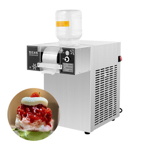 GOOPIKK Commerical Snowflake Ice Machine 1200w Korean Bingsu Machine 110V 220V 180kg/24h Shaved Ice Maker Catering Equipment