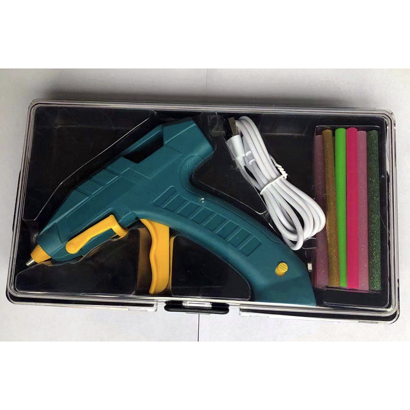 Factory sell glue gun cordless & rechargeable hot melt adhesive glue gun with battery professional glue gun