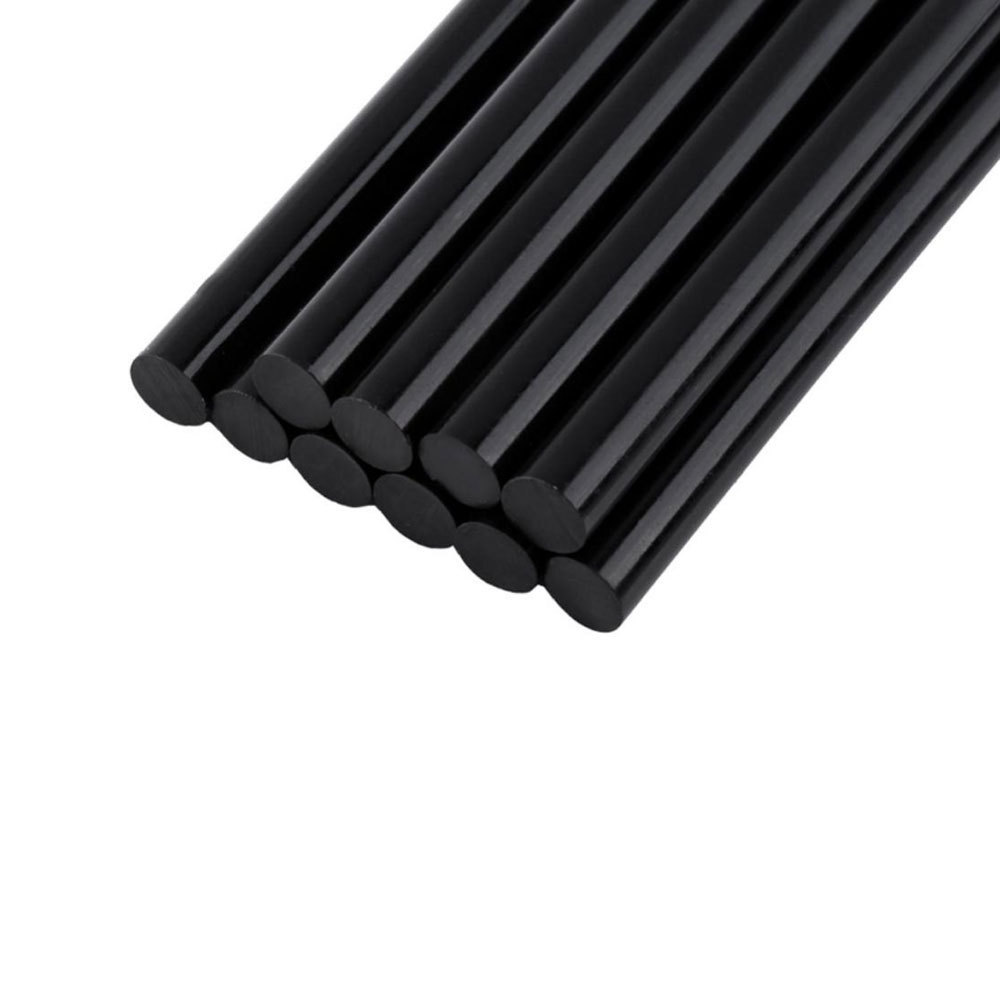 Used for wig high quality black hot melt adhesive glue sticks barra de silicona