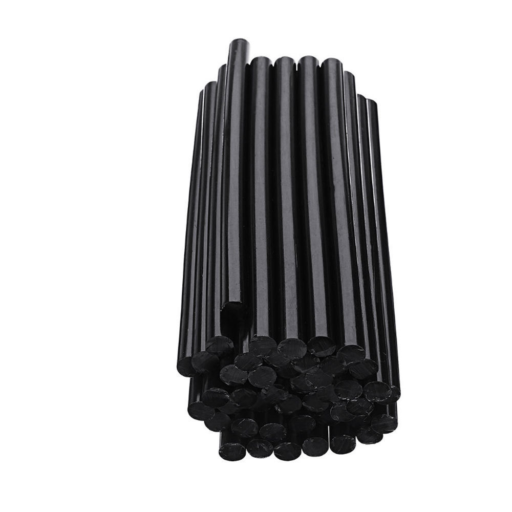 Used for wig high quality black hot melt adhesive glue sticks barra de silicona