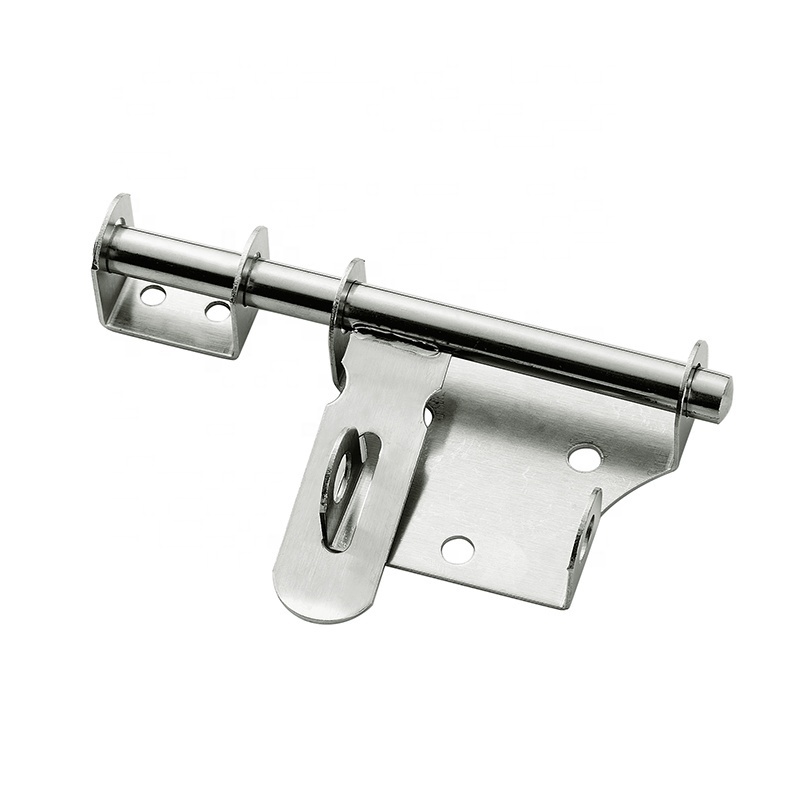 High Quality Stainless Steel Door Bolt 4 6 8 Inch U Shape Door Lock Two Way Sliding Barrel Door Bolt Gate Latch