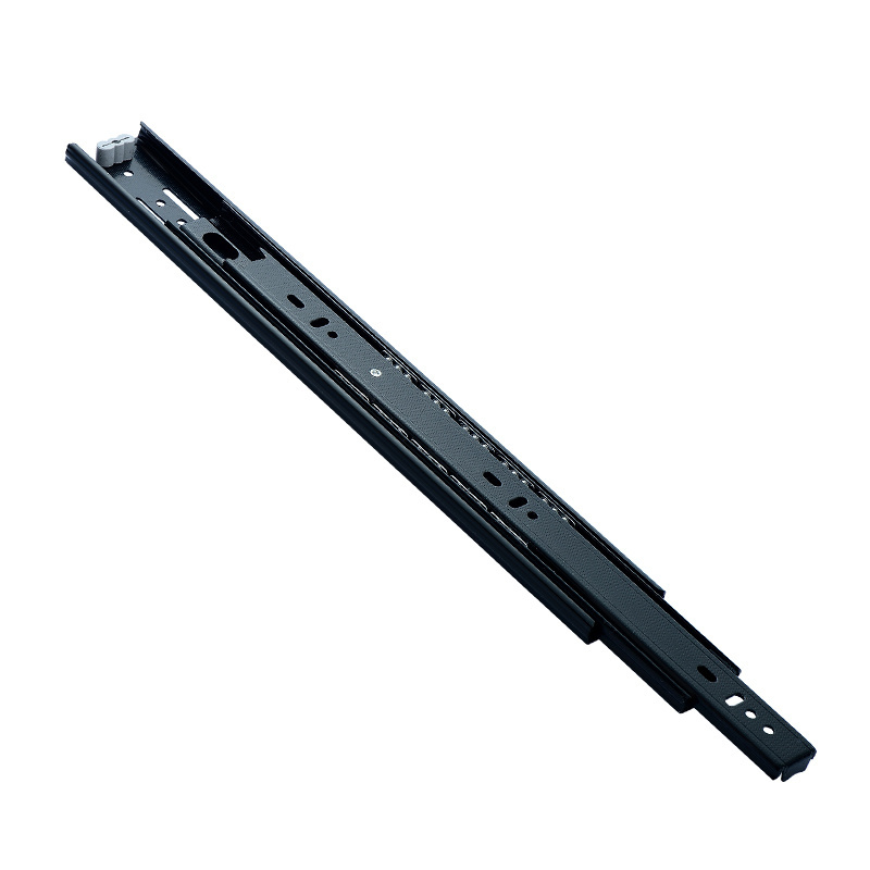 Weizhixing Iron Heavy Duty Ball Bearing Silent Three-fold Full Extension Soft Close 10 Inch 40 MM Drawer Slides Rail