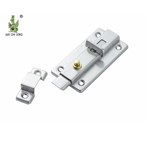 Button Self-lock Stainless Steel Automatic Lock Door Bolt Latch 3 4 Inch Mini Door Latch For Door Window Cabinet