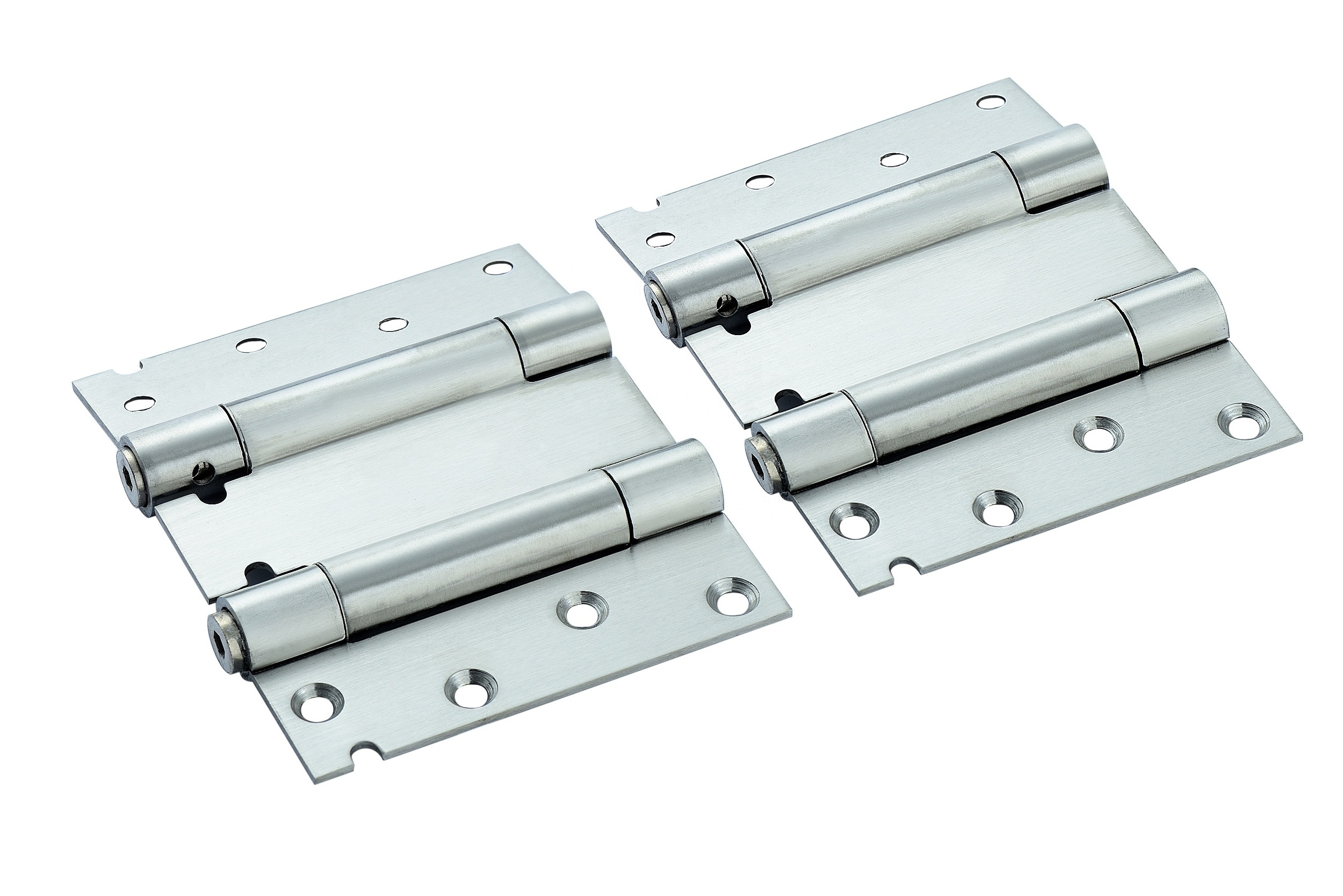 High Quality Spring Door Hinge With Screws Stainless Steel Double 3 Inch Spring Hinges For Swing Doors Hinge Set