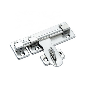 Weizhixing Direct Sale High Quality Style B Stainless Steel Sliding Wooden Door Bolt Latch Door Lock Security Barrel Tower Bolt