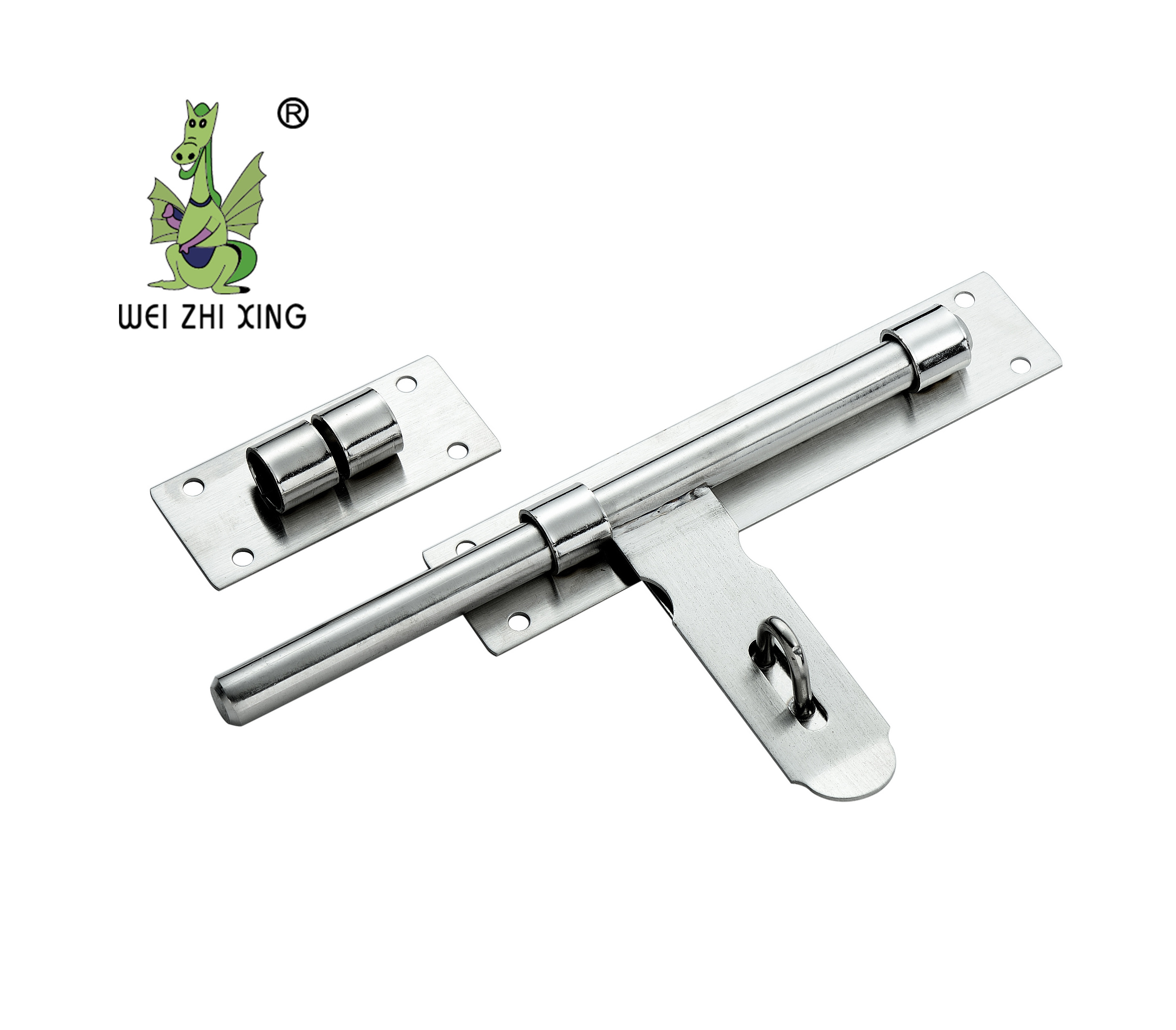 Factory Wholesale High Quality Self-locking Stainless Steel Door Latch 10 Inch Door Gate Bolt Latch Locks For Wooden Fence