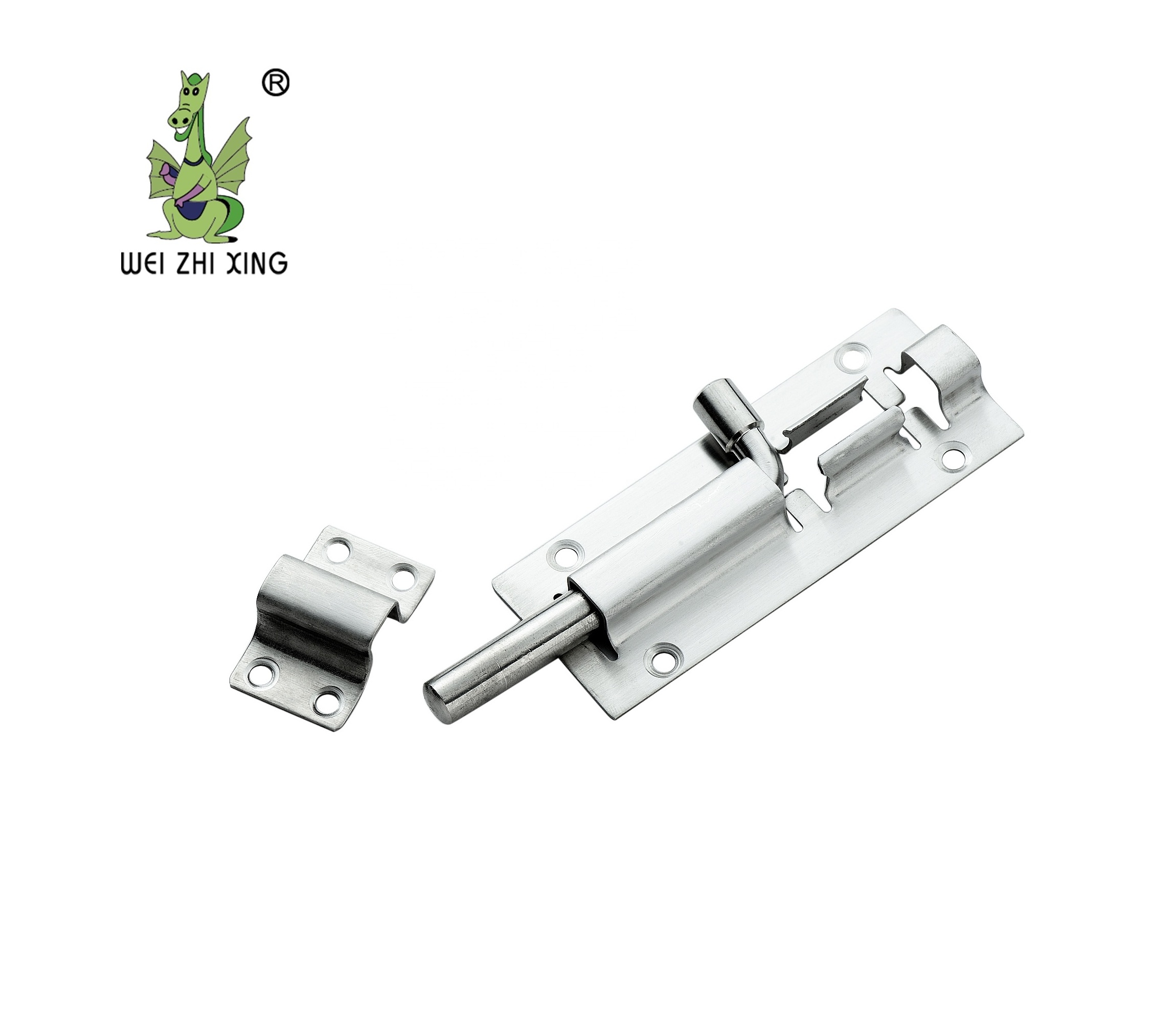 Guangzhiyin Factory Wholesale Price High Quality Stainless Steel Security Door Lock Barrel Bolt Tower Latch For Door Window