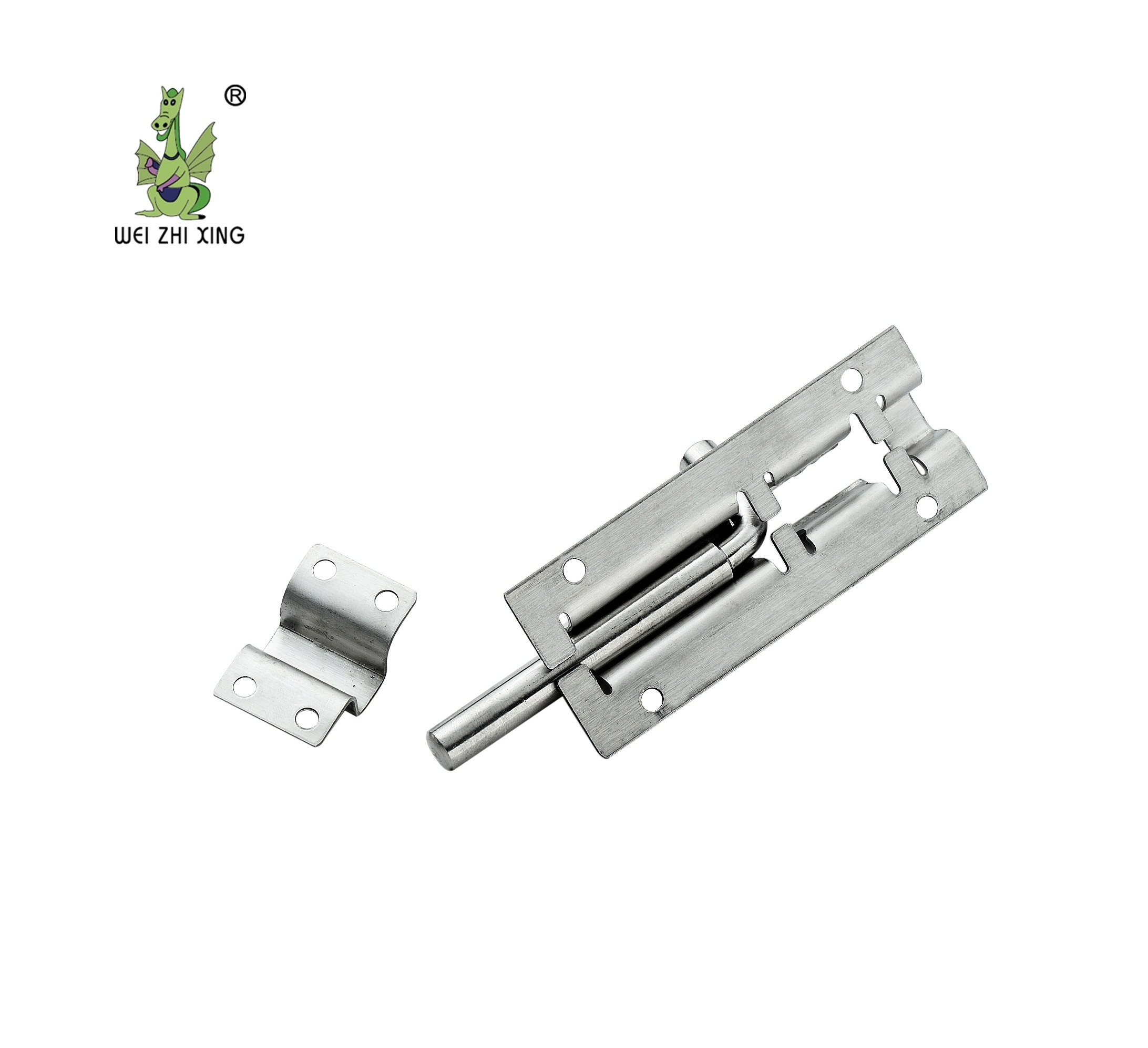 Guangzhiyin Factory Wholesale Price High Quality Stainless Steel Security Door Lock Barrel Bolt Tower Latch For Door Window