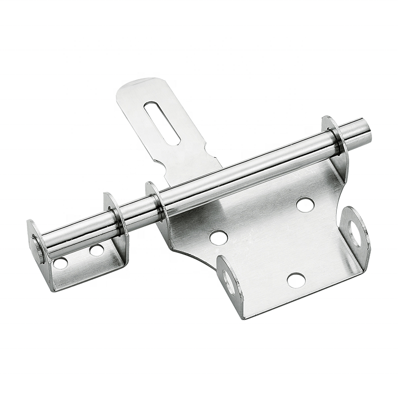 Weizhixing High Quality Furniture Hardware 4 6 8 Inch Stainless Steel U Shaped Tower Door Bolt Latch Lock